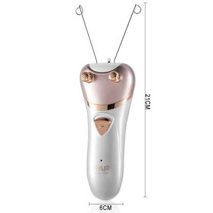 RAF Cordless Cotton Thread Face Epilator Rechargeable R4029