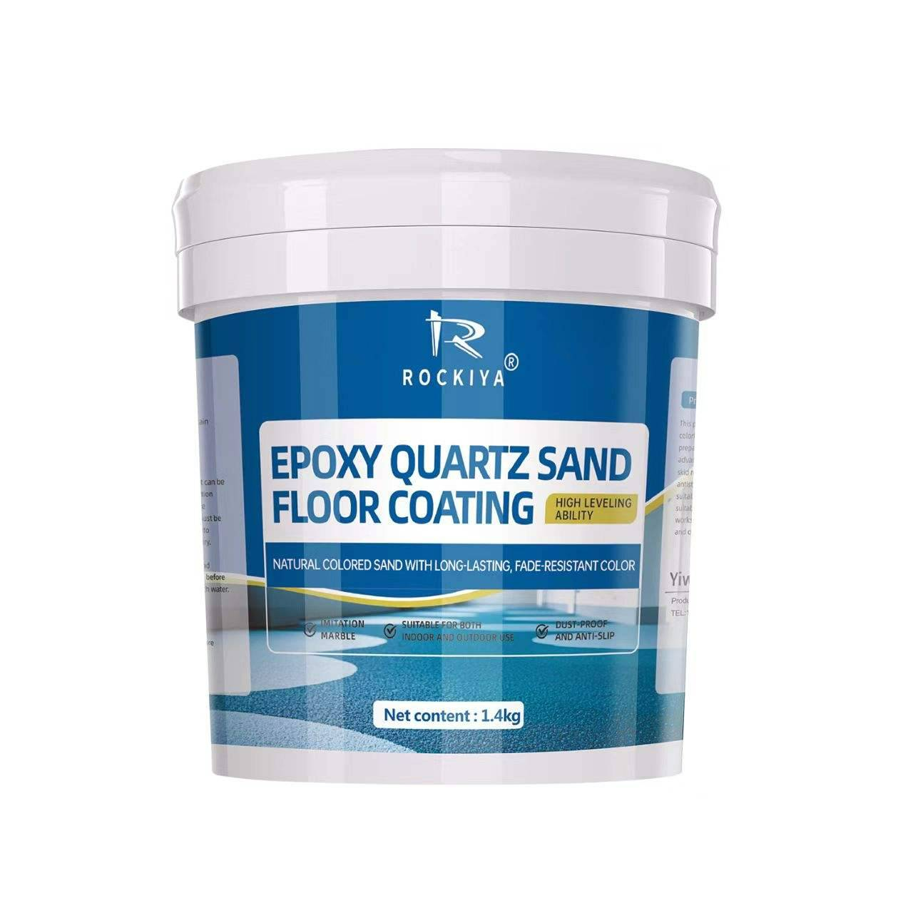 Epoxy Quartz Sand Floor Coating 1.4KG