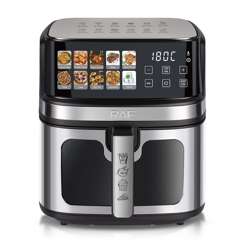 RAF 1700W 8 Liter Touch Screen Air Fryer Temperature Control R5387