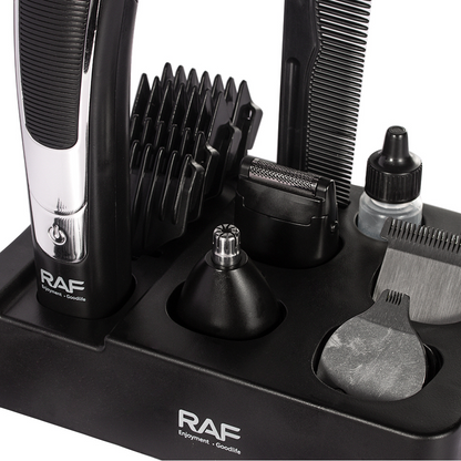 RAF 3-in-1 Grooming Kit & Electric Hair Clipper | Rechargeable Nose Hair Trimmer for Men  R4202