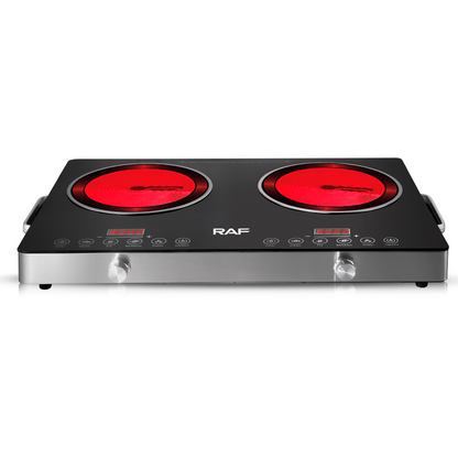 RAF Electric Infrared Cooker Cooktop Electric Stove Dual Burner R8050