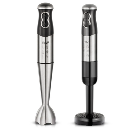 RAF 5 in 1 Stick Blender Set Vegetable Chopper Whisk Food Processor Immersion Hand Blender With Station R3004