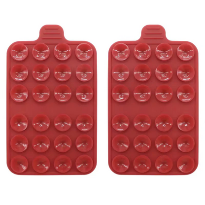 Suction Phone Case Mount, Sillicon Adhesive Phone