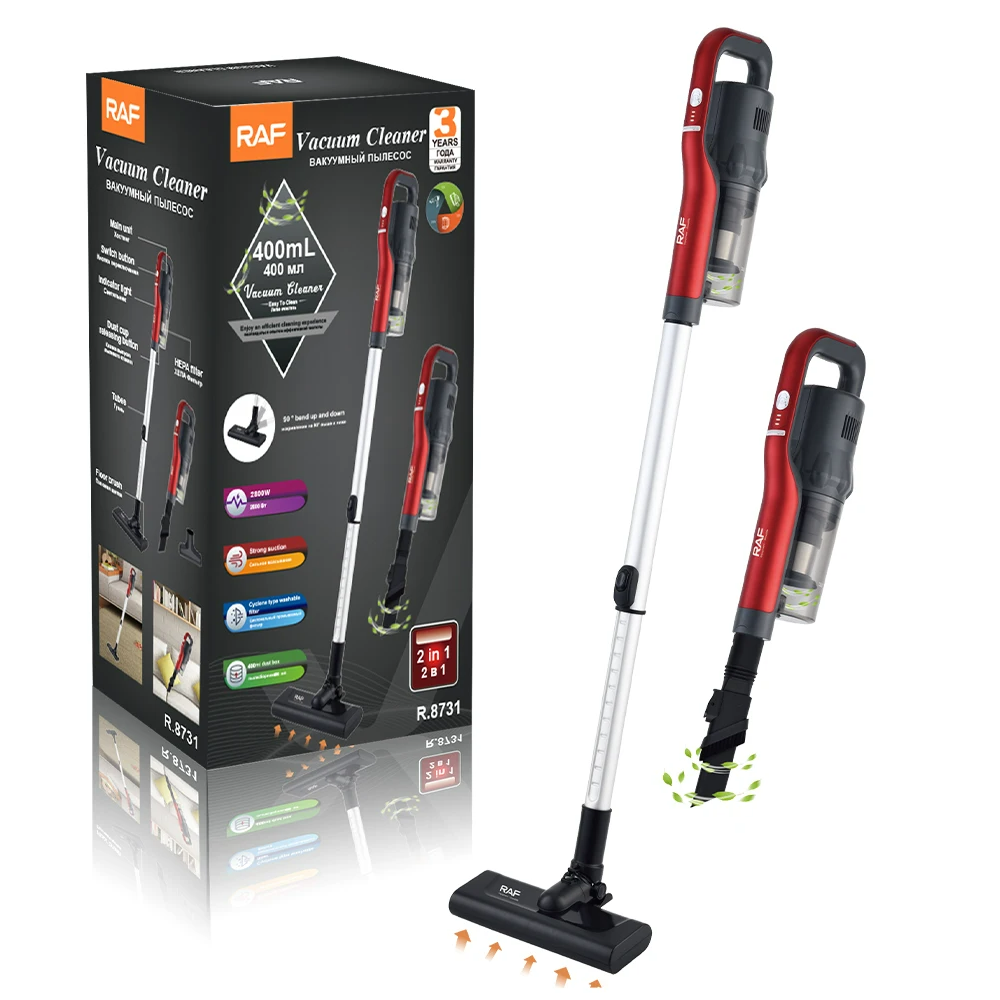 RAF 2-in-1 Cordless Vacuum - 2800W Hyper Suction R8731