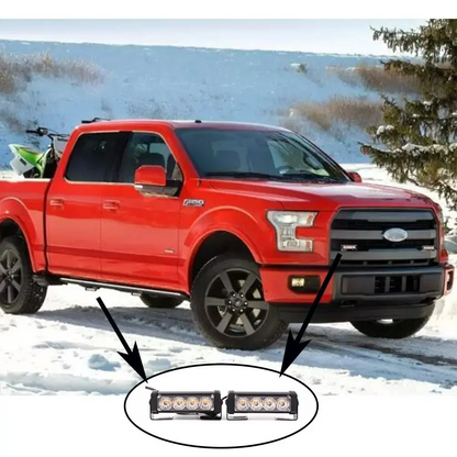 Police Led Warning Strobe Lights Light bar for Trucks Cars Waterproof