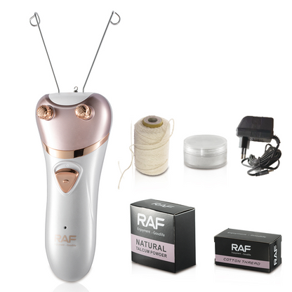 RAF Cordless Cotton Thread Face Epilator Rechargeable R4029