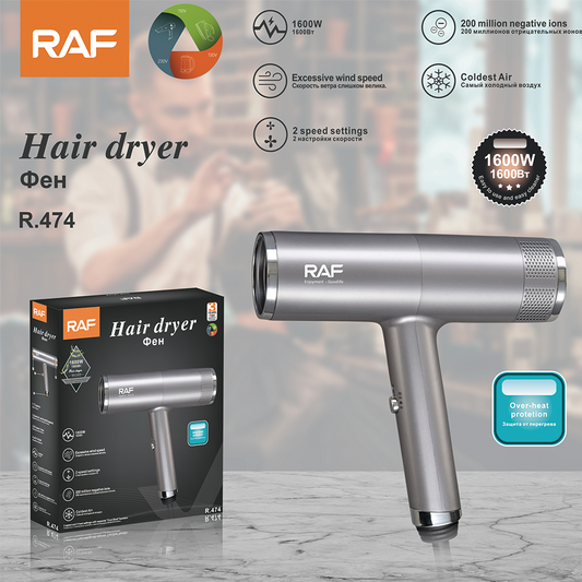 RAF Fast Drying Blow Dryer Ionic R474