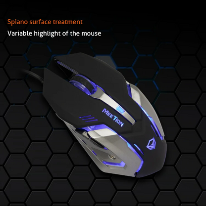 Meetion M915 Breathing LED Backlit Gaming Mouse
