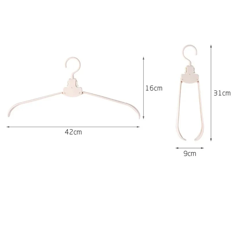 Folding hangers