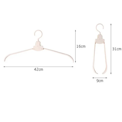Folding hangers
