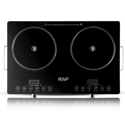 RAF Electric Infrared Cooker Cooktop Electric Stove Dual Burner R8050