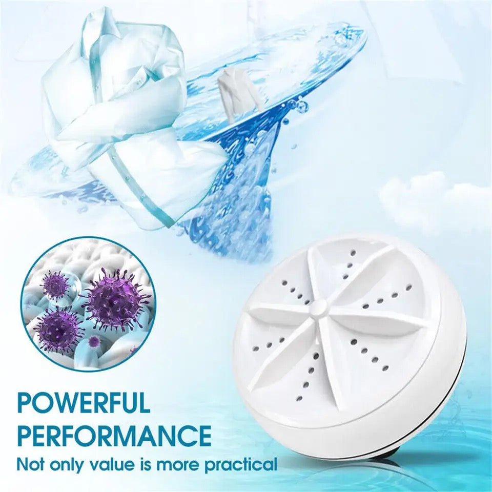 Newtic Ultrasonic Turbine Mini Washing Machine