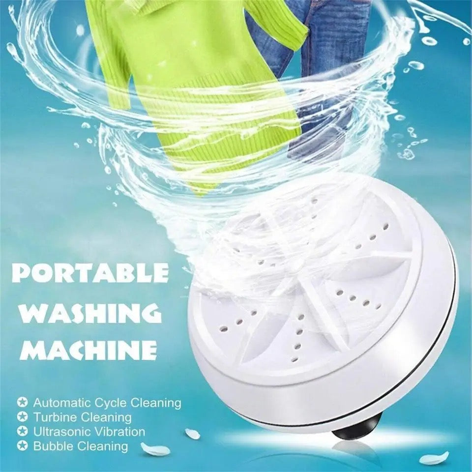 Newtic Ultrasonic Turbine Mini Washing Machine