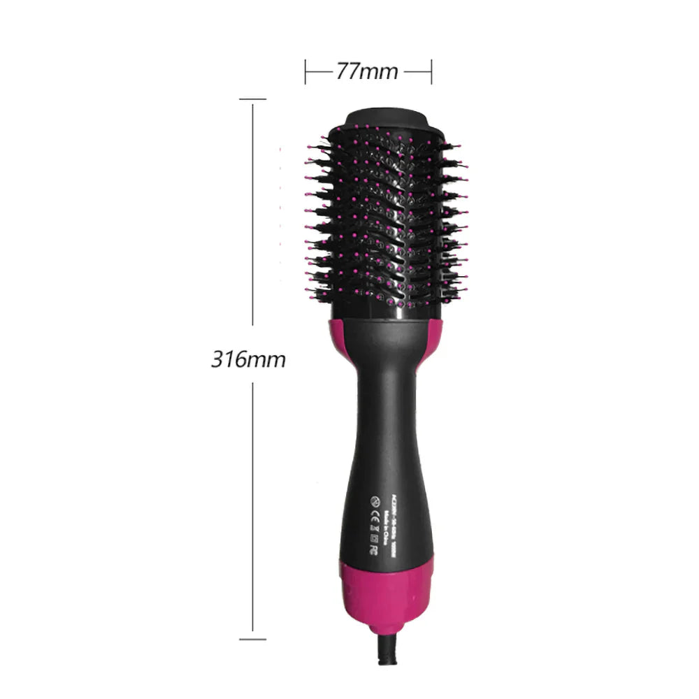 Hair Dryer And Styler Hot Air Brush- 1000W