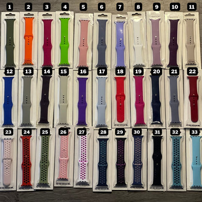 Watch Silicone Band Strap