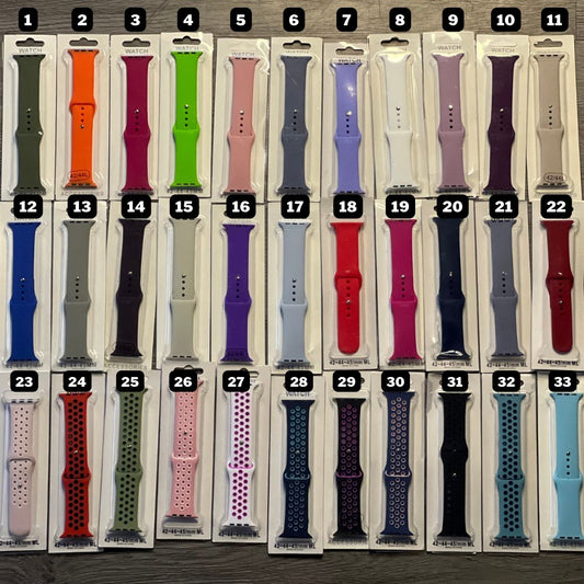 Watch Silicone Band Strap