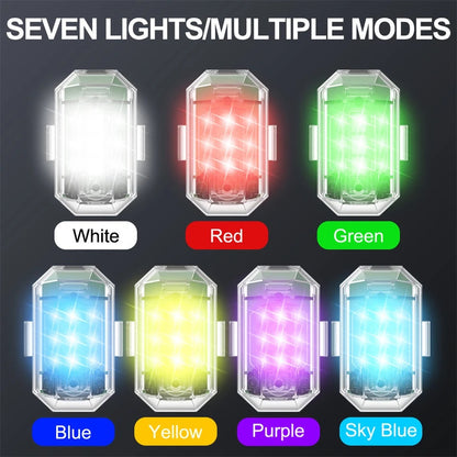Waterproof Car Led Strobe Light With Remote Control