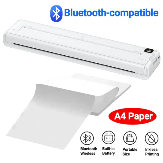 Portable Bluetooth Thermal Printer A4