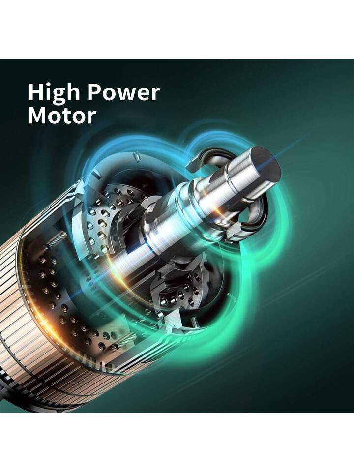 Rechargeable Mini Muscle Massage Gun With 6 Gears And 4 Massage Heads