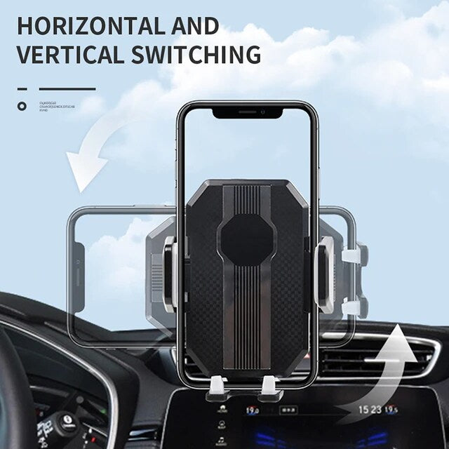 Universal Suction Cup Car Phone Holder Adjustable Gravity