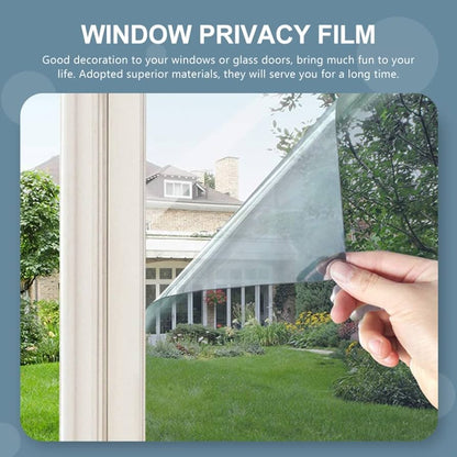 Privacy Window Film Glass Roll Film Sunscreen Glass Sticker Self Adhesive Heat Control 90x100cm