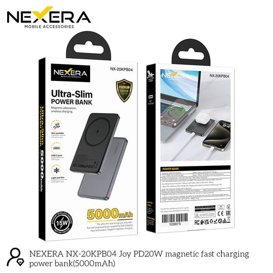 Nexera Powerbank Ultra Slim 15W 5000MAH