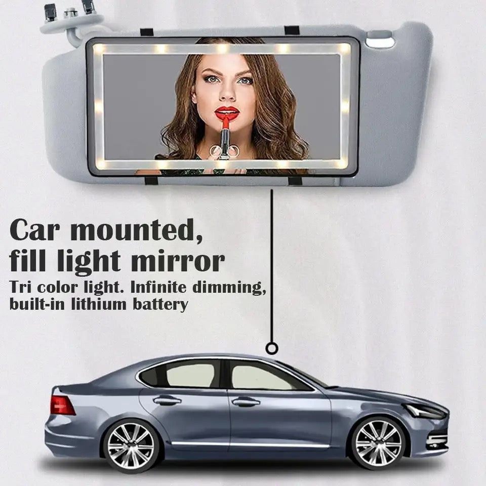 Car Mirror Vanity Led
Rechargeable 3 Color