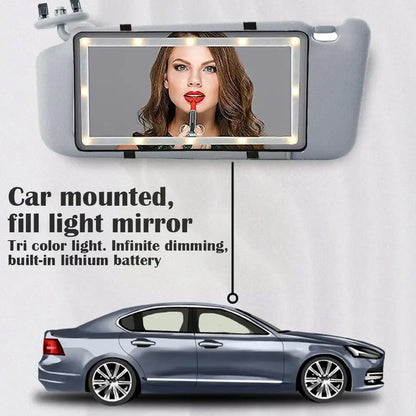 Car Mirror Vanity Led
Rechargeable 3 Color
