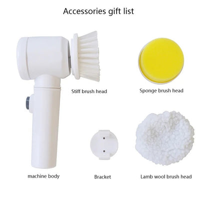5 In 1 Multifunctional Electric Magic Cleaning Brush