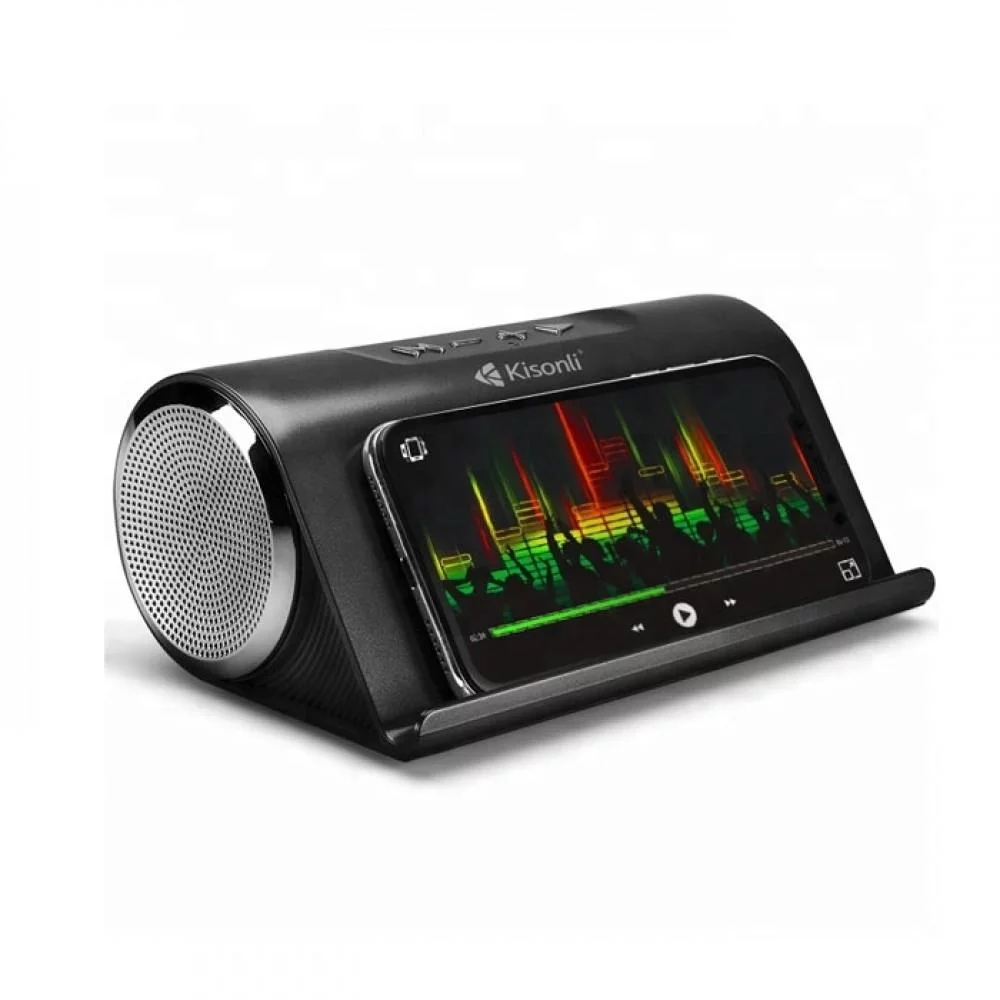 Kisonli KS-1981 Party Speaker Bluetooth Super Bass Portable Mobile Phone Holder Portable Smart Speaker