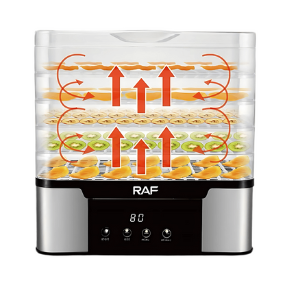RAF Digital Food Dehydrator - DRIED FRUIT MACHINE MAKER R6801