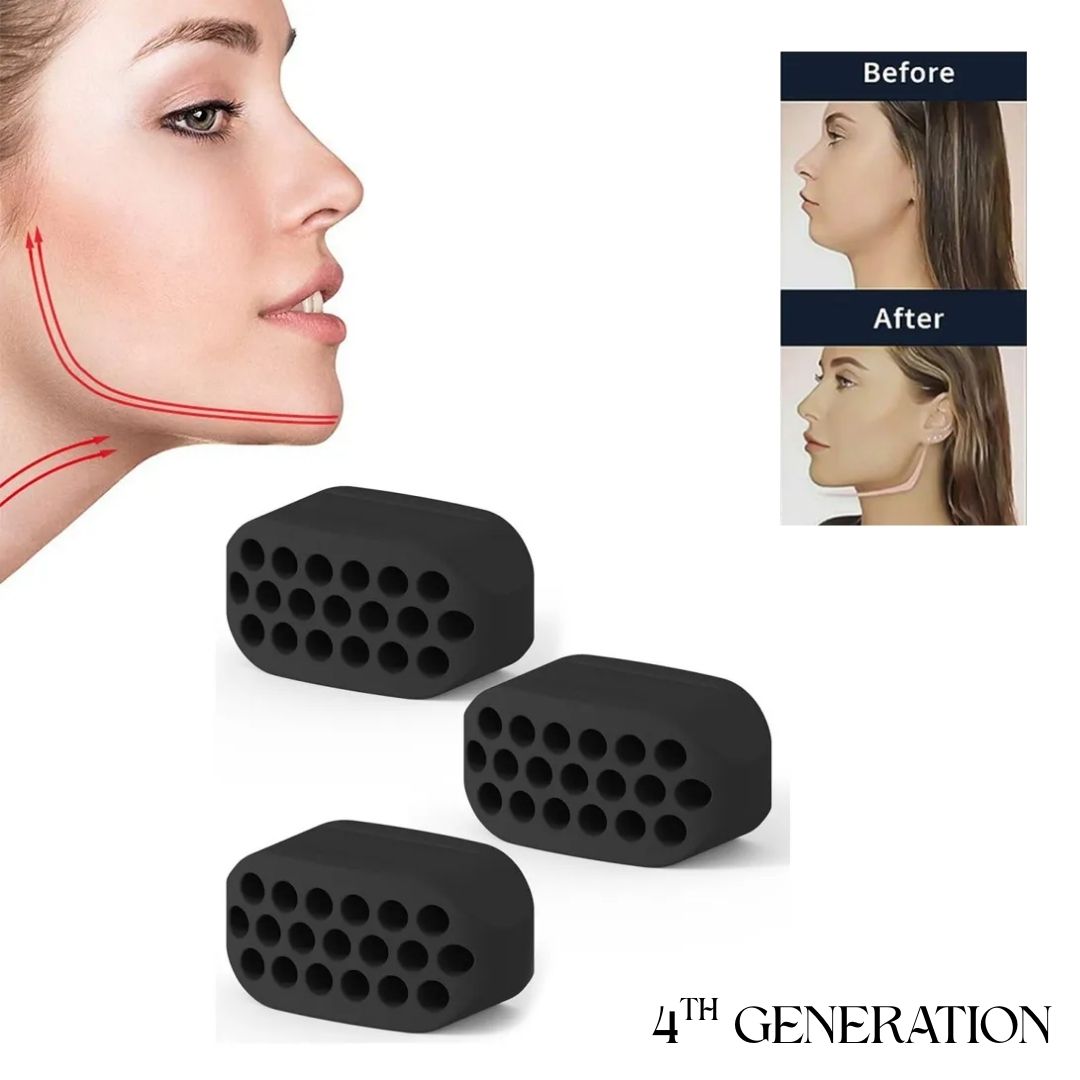3 Pcs Jawline Exerciser BPA FREE