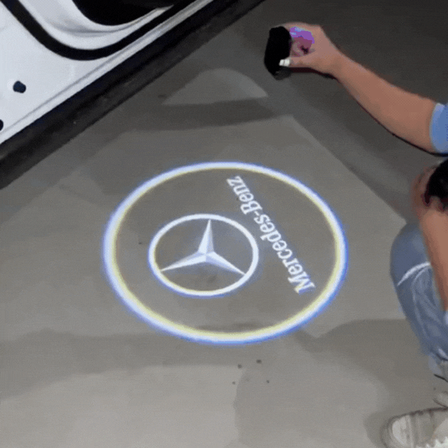 2PCS Car Door Logo Light Projector For All Car With Sensor