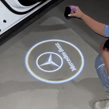 2PCS Car Door Logo Light Projector For All Car With Sensor