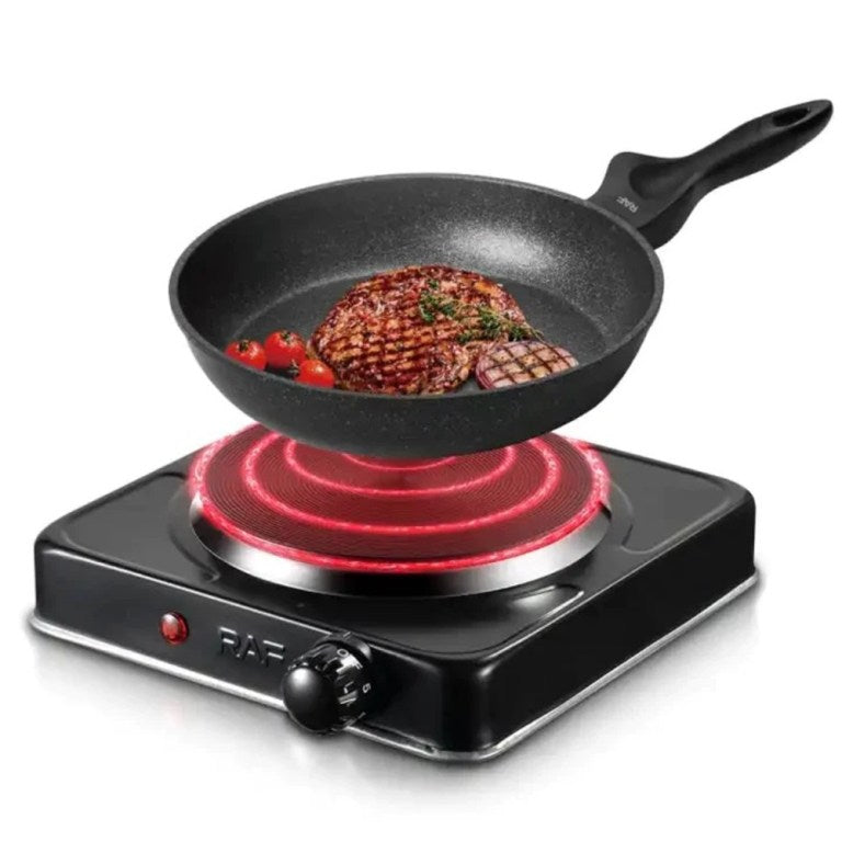 RAF Electric Stove non-stick coating hot plate 1000W R8010AB