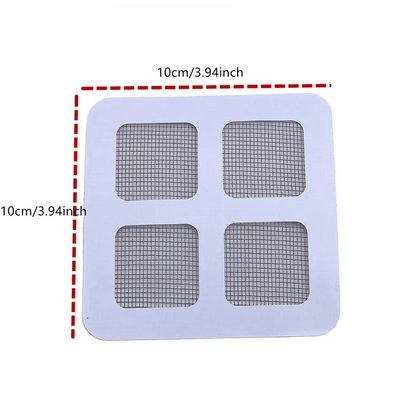 Set of 10 Anti-Clog Mesh Drain Filter – Hair & Insect Resistant Bathroom Screen