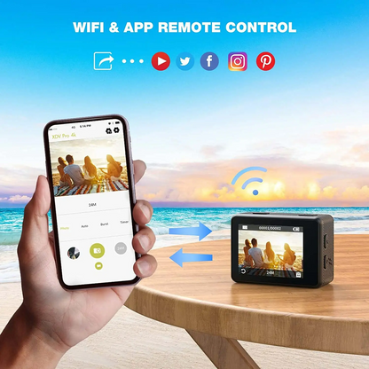 4K Action Camera With Sony IMX179 Sensor