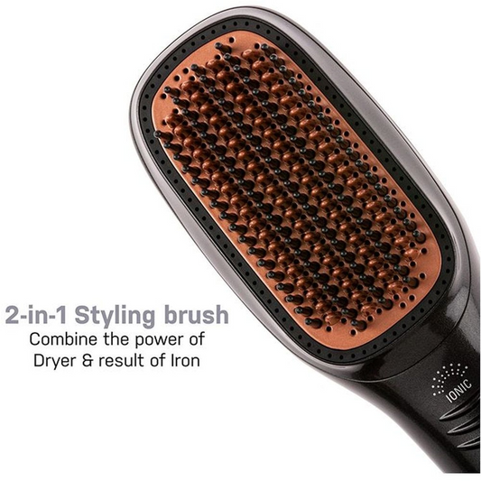 JOY PROFESSIONAL 2-in-1 Styling Brush | Hair Dryer and Styler 1200 Watts