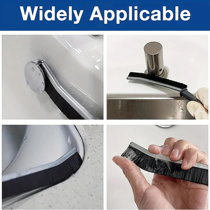 Long-Handle Gap Cleaning Brush – Durable Hard-Bristle Brush