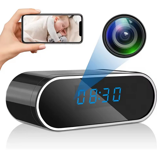 Spy Wifi Clock Hidden Camera