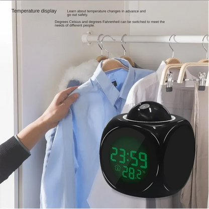 3-in-1 Projection Alarm Clock