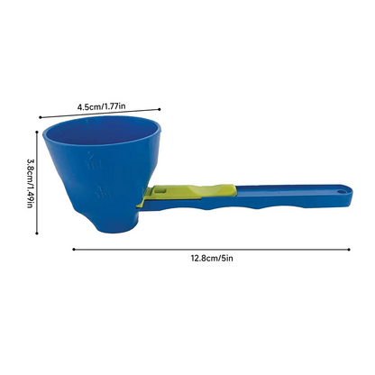 Adjustable Fitness Measuring Spoon, Precision Portion Control Scoop For Protein Powder