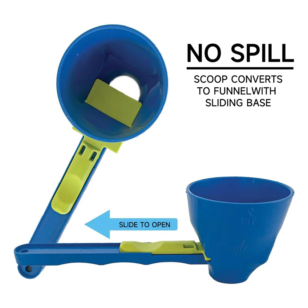 Adjustable Fitness Measuring Spoon, Precision Portion Control Scoop For Protein Powder