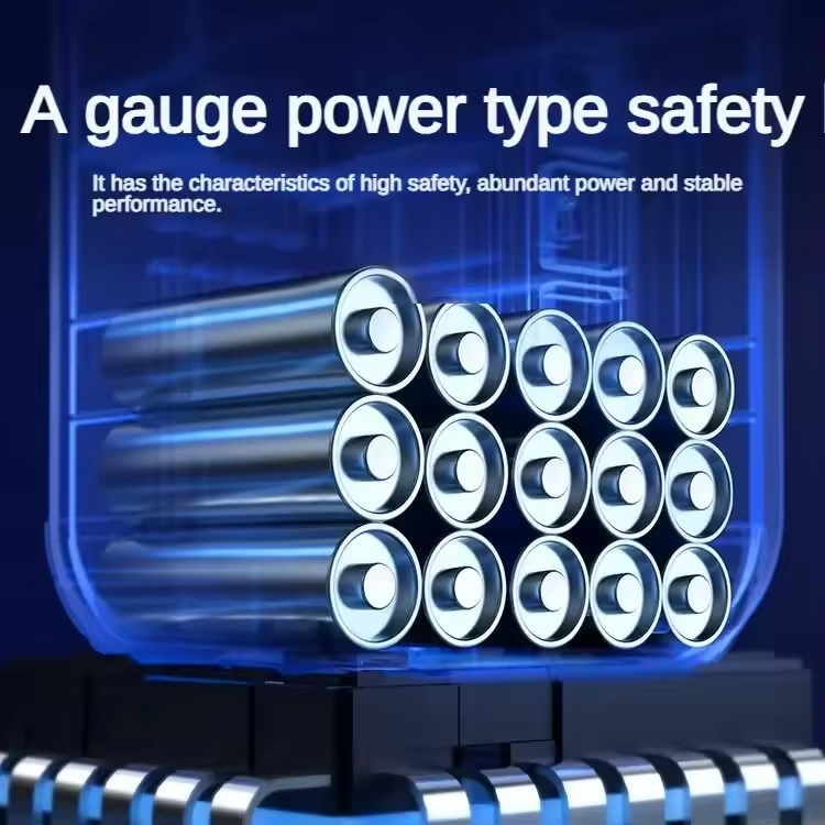 Smart Car Jump Starter and Air Compressor 150PSI Booster Charger 1000A Starting Light Car Air Pump Device with LED Light