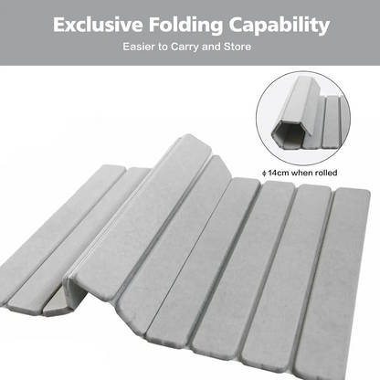 Luxury Foldable Stone Drying Mat Anti Slip Bathroom/Kitchen