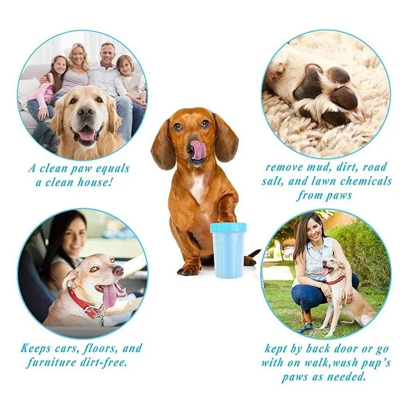 Pet Foot Washing Cup Dog Paw Bath