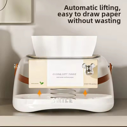 Multi-Purpose Tissue Dispenser box, table tissue holder