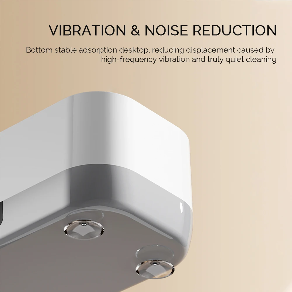 Ultrasonic Jewelry & Eyeglass Cleaner – High-Frequency Cleaning Bath for Jewelry, Makeup Brushes