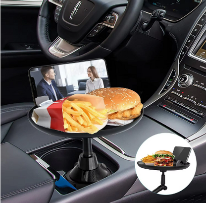 Tray Food for Car – Adjustable Car Tray Table And Phone Holder