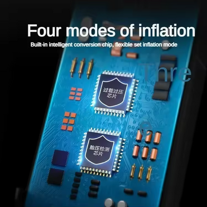 Smart Car Jump Starter and Air Compressor 150PSI Booster Charger 1000A Starting Light Car Air Pump Device with LED Light